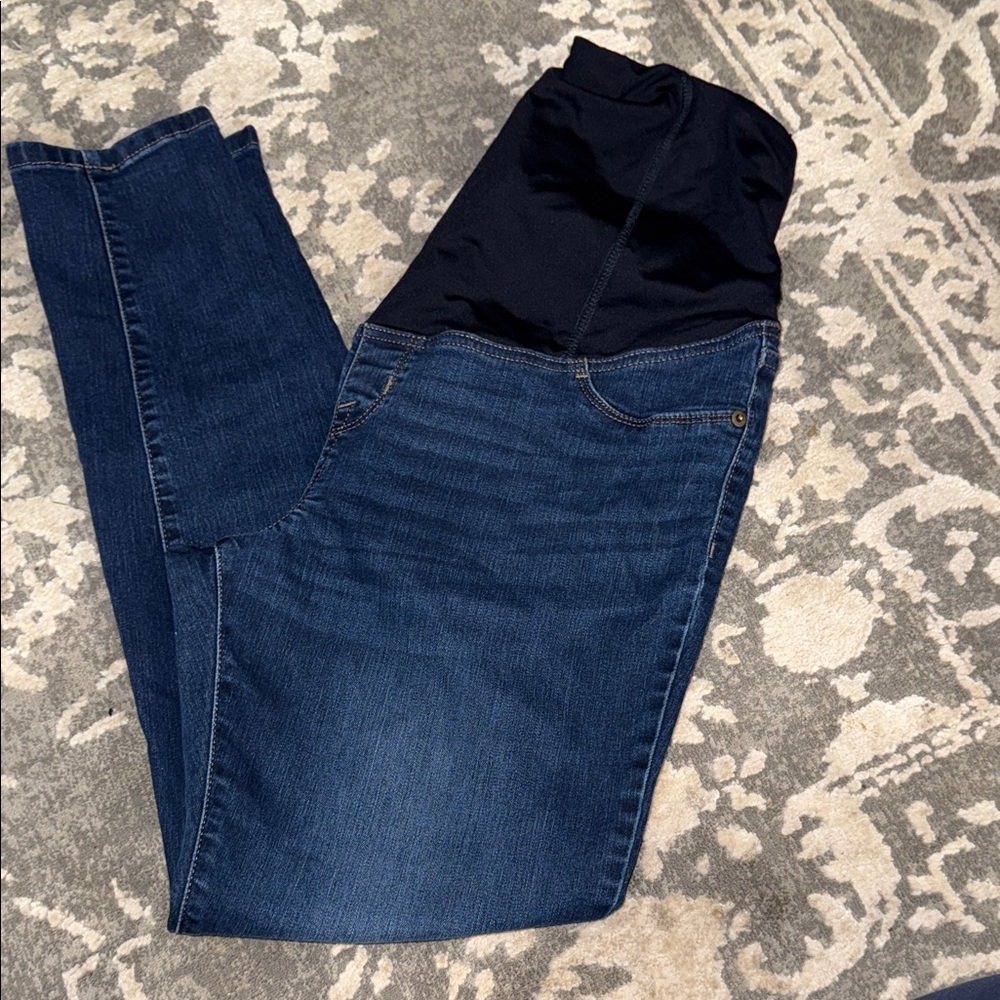 Isabel Maternity by Ingrid & Isabel Navy Blue Maternity Jeggings